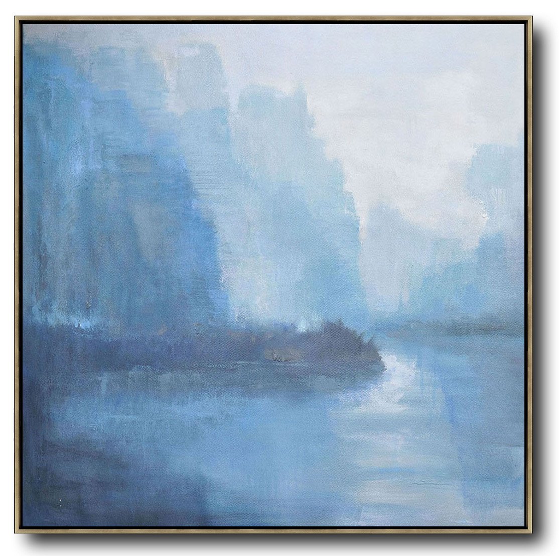 Hand-painted oversized Abstract Landscape Oil Painting by Jackson paint online